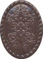 Декор Kerama Marazzi 12х16 Версаль коричневый OBA010