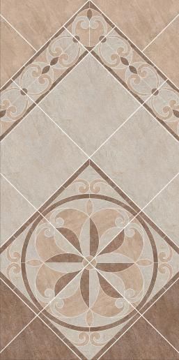 Керамогранит Kerama Marazzi Монтаньоне 42х42 беж тёмный SG115102R