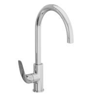 Смеситель для кухни Avrora Glade с высоким поворотным изливом, AV3021