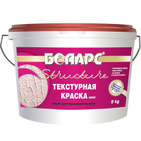 Краска текстурная Боларс STRUCTURE фр. 0,2/0,5 (белая) 9 кг