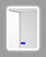 Зеркало BelBagno 60 см, с встроенным светильником, сенсорным выключателем, bluetooth, цифровым термо