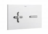 Смывная клавиша Roca DUPLO IN-WALL двойная, PL6 хром, 7.8900.8.500.1