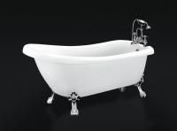 Ванна акриловая BelBagno 170*73 см, белая, BB20-1700