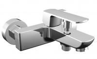 Смеситель для ванны Azario Атри с коротким изливом, хром, AZ-15960501