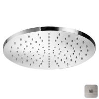 Верхний душ Almar Round круглый, 30 см, Nichel Brushed