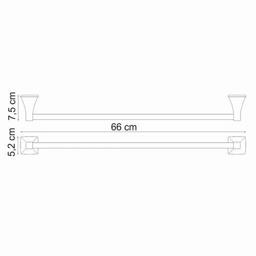 Держатель полотенец WasserKRAFT Wern K-2500, K-2530