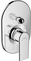 Смеситель для ванны Hansgrohe Vernis Shape, встраиваемый, хром, 71458000
