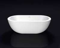 Ванна акриловая BelBagno 180*86 см, белая, BB13-1800