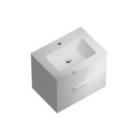 Тумба Kerama Marazzi Piano/Пиано подвесная 65 белая 2 ящика, PI.F.65\WHT