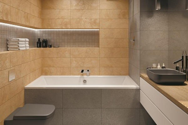 Керамогранит Kerranova Marble Trend 60х120, K-1001/MR/600х1200х11