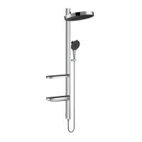 Душевая система Hansgrohe Rainfinity Showerpipe 360 1jet  встраиваемая, хром, 26842000