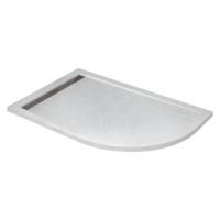 Экран для поддона Cezares из искусственного мрамора 1000x800x100, TRAY-AS-RH-100/80-100-SCR-L