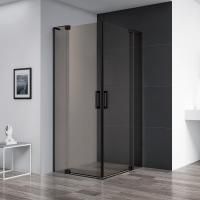 Душевая кабина Cezares SLIDER-AH-2-70/80-80/90-BR-NERO