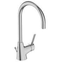 Смеситель для умывальника с ручкой сбоку Ideal Standard CERALINE, система монтажа EASY-FIX (облегчен
