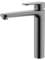 Смеситель для раковины Aquatek НИКА высокий 190 оружейная сталь, AQ1804BGM