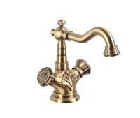 Смеситель на раковину Bronze De Luxe ROYAL (10218)