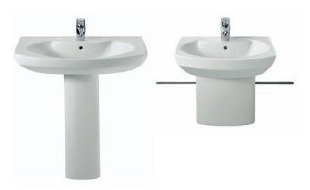 Раковина Roca Дама сенсо / Dama senso 80x53 (бел) 7.3275.1.000.0