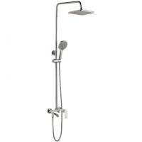 Душевая система Haiba HB23505-8, с поворотным изливом, белый/хром