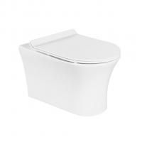 Унитаз подвесной BelBagno Ancona, P-trap, белый, BB1224CHR-SM НГ