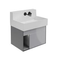 Тумба подвесная Kerama Marazzi Logica/Лоджика M 2 выдвижных ящика 65, серый, LO.M.65\GRAY