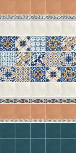 Бордюр Kerama Marazzi Капри майолика 9,9х3 STG\A492\1146