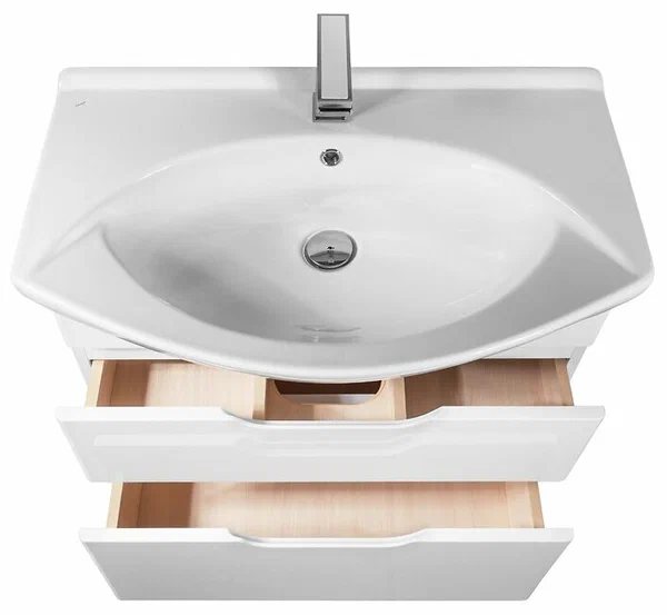 Тумба под раковину Dreja.eco Laguna Plus 65, белая, 99.0105