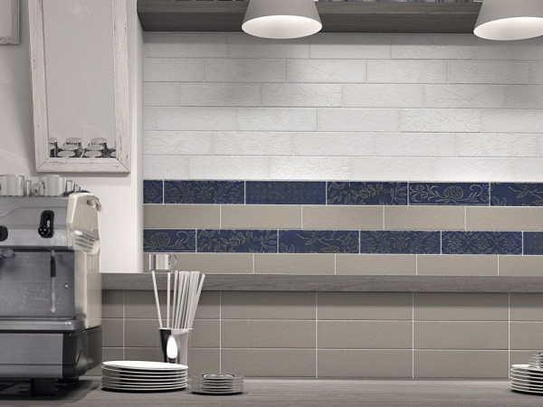 Плитка настенная Kerama Marazzi Кампьелло 8,5х28,5 серый светлый 2927