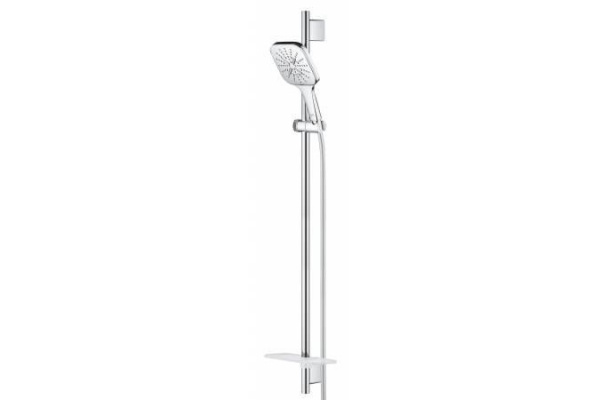 Душевой гарнитур Grohe Rainshower SmartActive  130 Cube, хром, 26586000