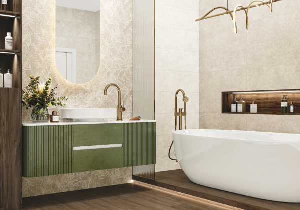 Керамическая плитка настенная Alma Ceramica Гарден / Garden 300*900, TWU3090GAR04R