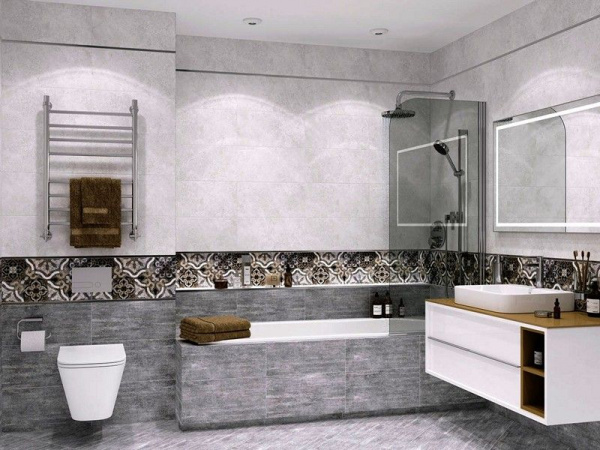 Керамическая плитка настенная Alma Ceramica Стоун / Stone 249*500, TWU09TON017