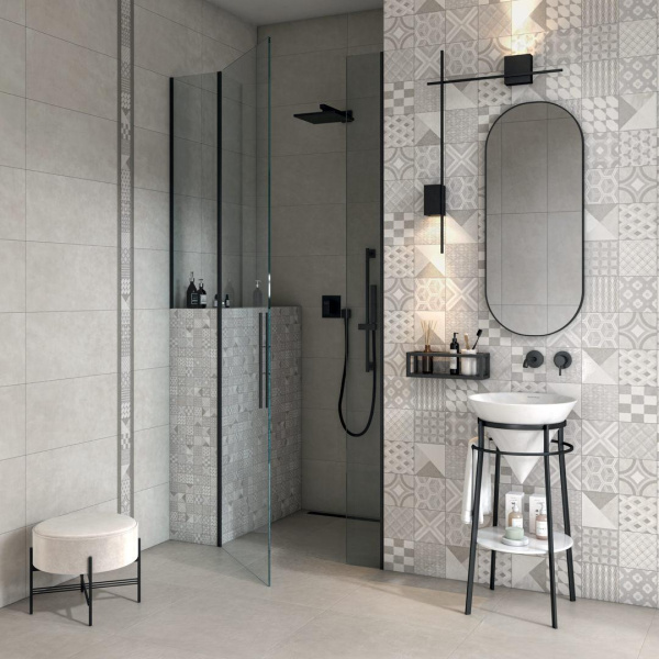 Ступень Kerama Marazzi Онда серый натуральный 33х60, SG648300R\GCF