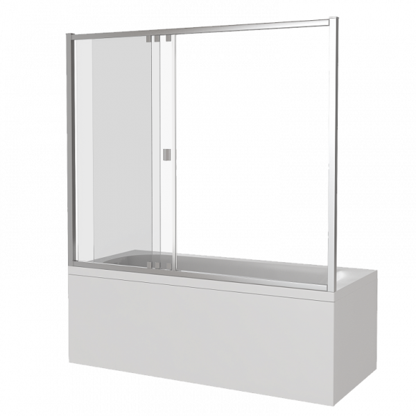 Шторка для ванны Bas SCREEN WTW-170-C-CH