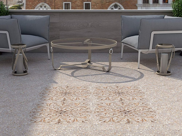 Керамогранит Kerama Marazzi Терраццо 60х60 беж SG632000R