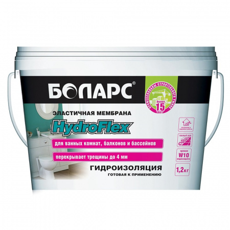 Эластичная мембрана Боларс HydroFlex W10 6 кг