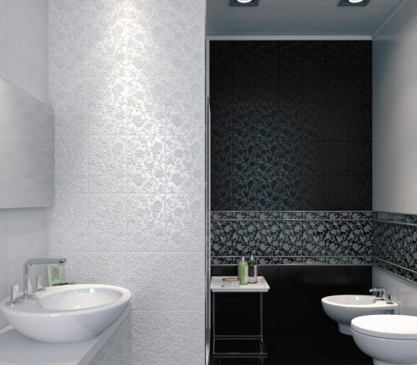 Плитка керамическая Kerama Marazzi Аджанта черный 20х30 8218