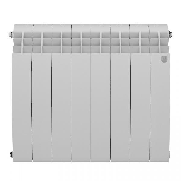 Радиатор биметаллический Royal Thermo BiLiner 500 /Bianco Traffico - 8 секций, белый, RTBBT50008