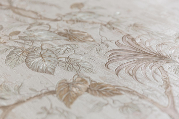 Обои виниловые Kerama Marazzi Оранжерея мотив, бежевый, KM6303
