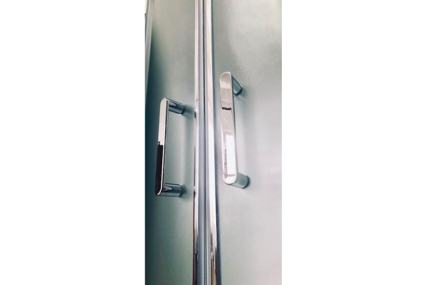 Душевая кабина Royal Bath 90х90х200, матовое стекло, хромированный профиль, RB 90BK-C-СН