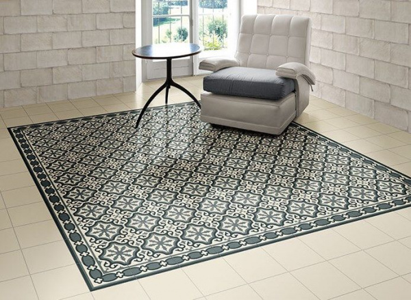 Керамическая плитка декор Mainzu Florentine Cenefa Blue 20 х 20