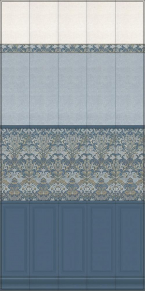 Плинтус Kerama Marazzi Лувр 20х10 синий FMC013