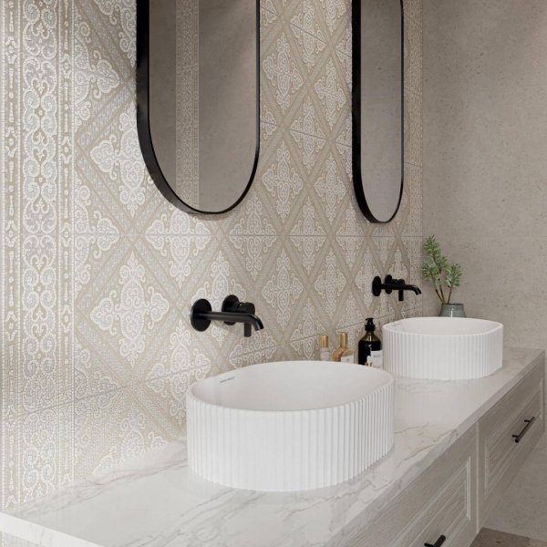 Бордюр Kerama Marazzi Багет Карму серый светлый мат 30х5, BLC023R