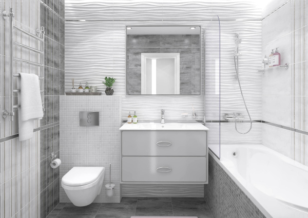 Декор Laparet Конкрете Триггер серый 30х60