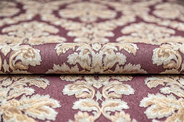 Обои виниловые Kerama Marazzi Палаццо мотив, красный, KM5505