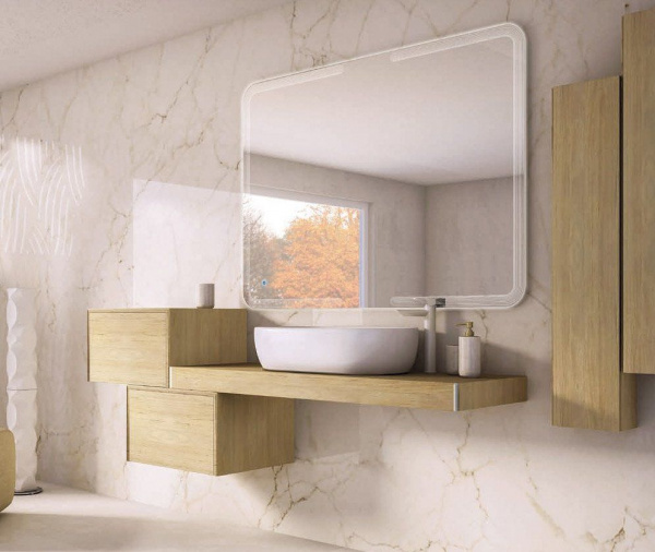 Подвесной шкафчик Cezares TAVOLONE с выдвижным ящиком, 50x43x30, 41585 Rovere tabacco