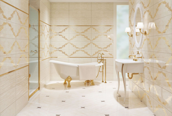 Керамическая плитка напольная Eurotile Ceramica LIA MILK 49,5х49,5, 142 LMK1BN