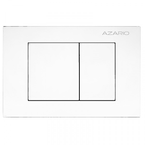 Клавиша смыва Azario new-TS, белый, AZ-ABS-001-W