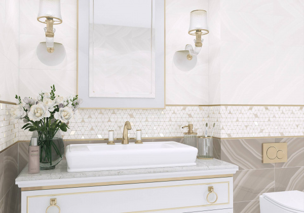 Керамическая плитка настенная AltaCera Резорт Сквэр / Resort Square 249*500, WT9RES11