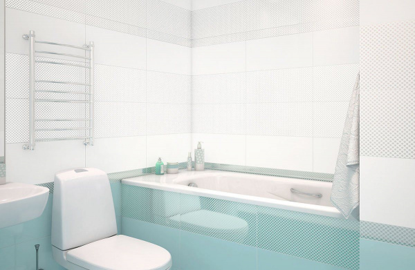 Плитка настенная AltaCera Люстер Селеста / Luster Celeste 249*500*7,5 WT9LST06