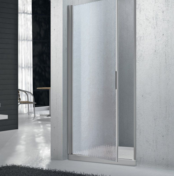 Душевая дверь BelBagno 600x1900, прозрачное стекло, хромированный профиль, SELA-B-1-60-C-Cr