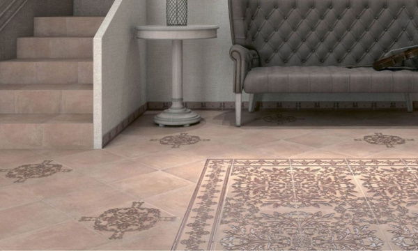 Ступень Kerama Marazzi Честер 30,2х30,2 беж 3417\GR